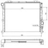 NRF 58743 Radiator, engine cooling